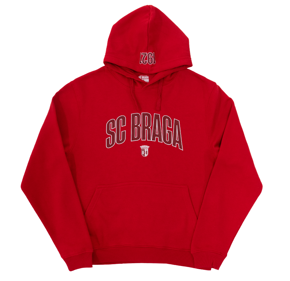 Hoodie Vermelho SC Braga